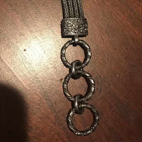 QVC Suarti & Sri Sterling Silver Scroll Watch main image 11
